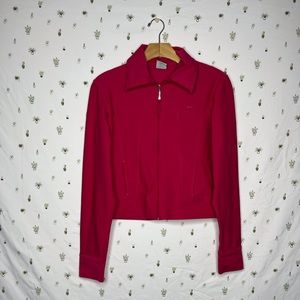 Nike Pink Dri-Fit Zip Up Jacket size Medium